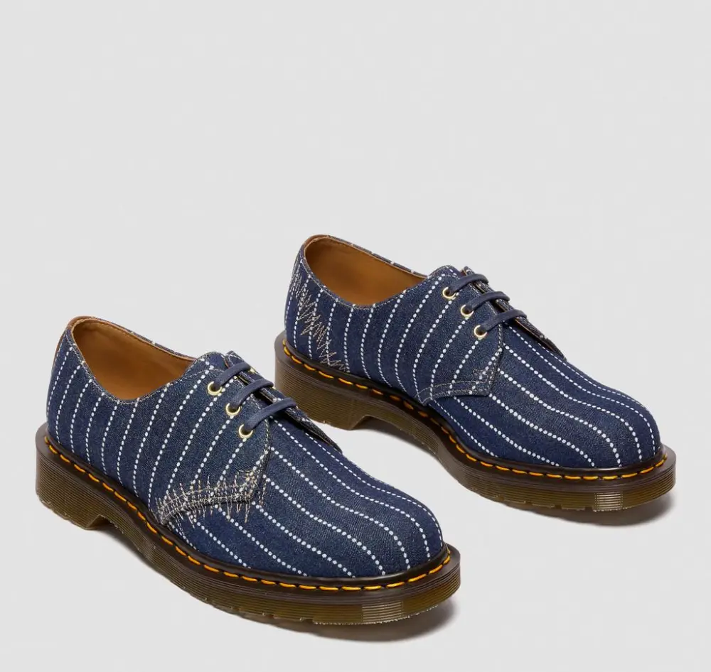 Alternative view of Giày Dr. Martens 1461 Pinstripe ‘Blue’ 27509793
