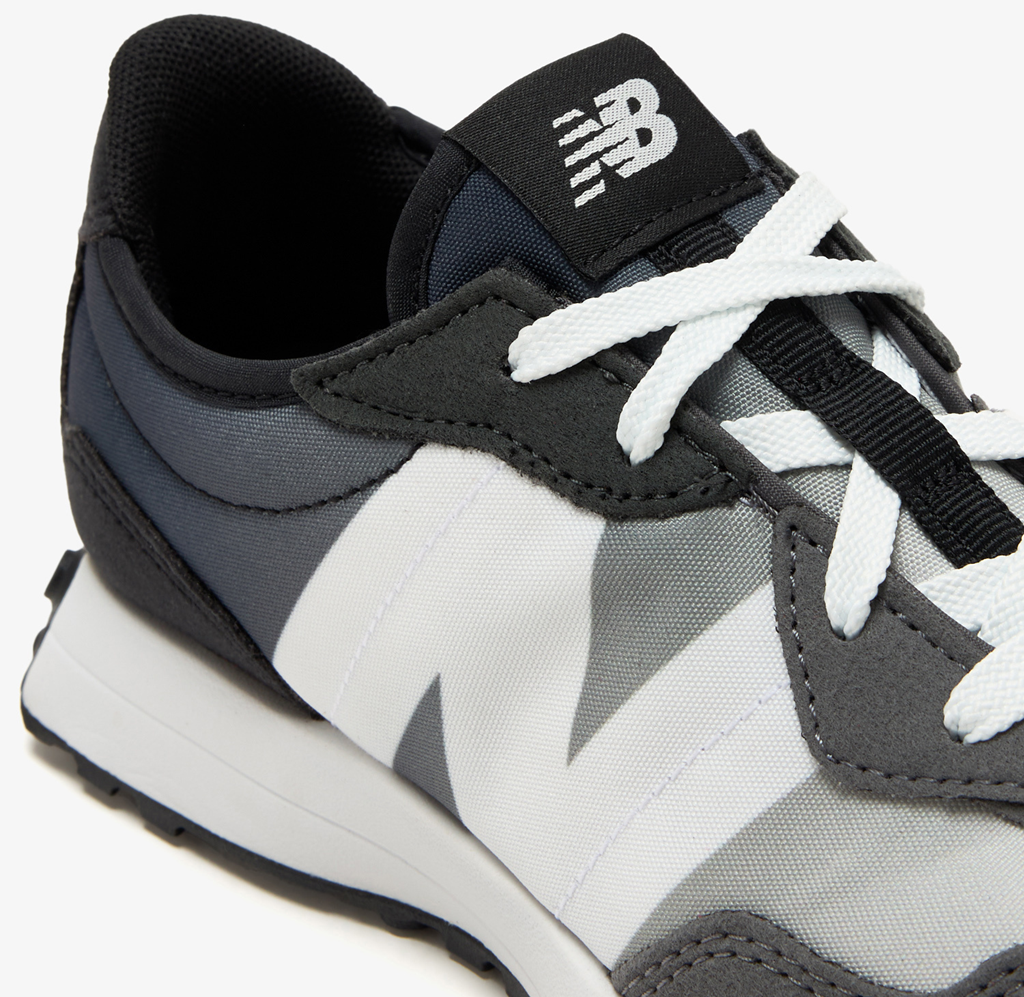 Giày New Balance Lifestyle 327 ‘Black’ GS327KW - Ảnh 4