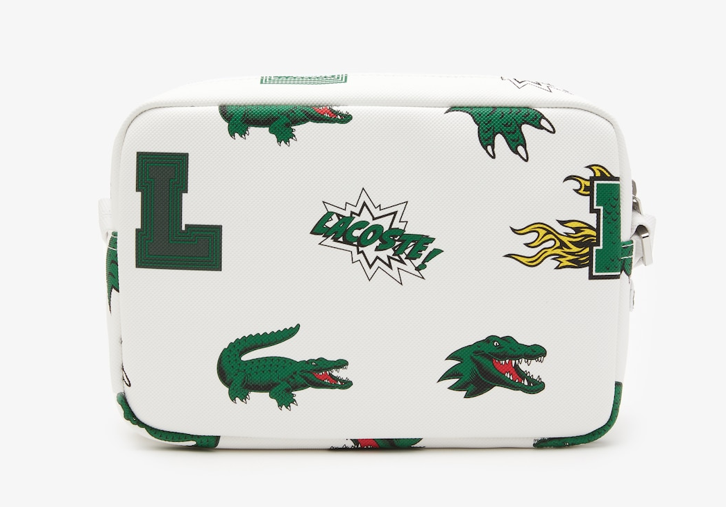 Túi Lacoste Unisex Comic Effect ‘White’ NU3990HN-L05 - Ảnh 3