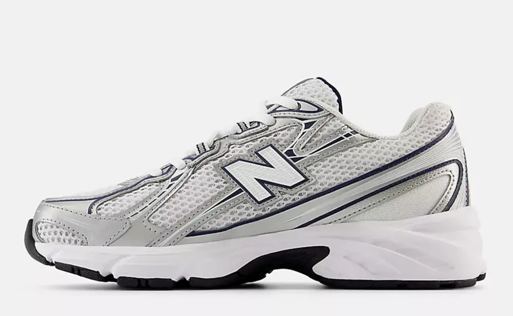 Giày New Balance 740 ‘White Shadow Grey Navy’ U740WN2 - Ảnh 4