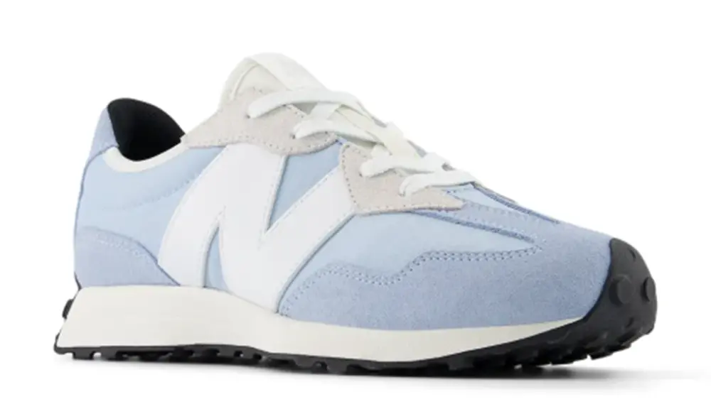 Alternative view of Giày New Balance 327 ‘Light Chrome Blue White’ GS327BS
