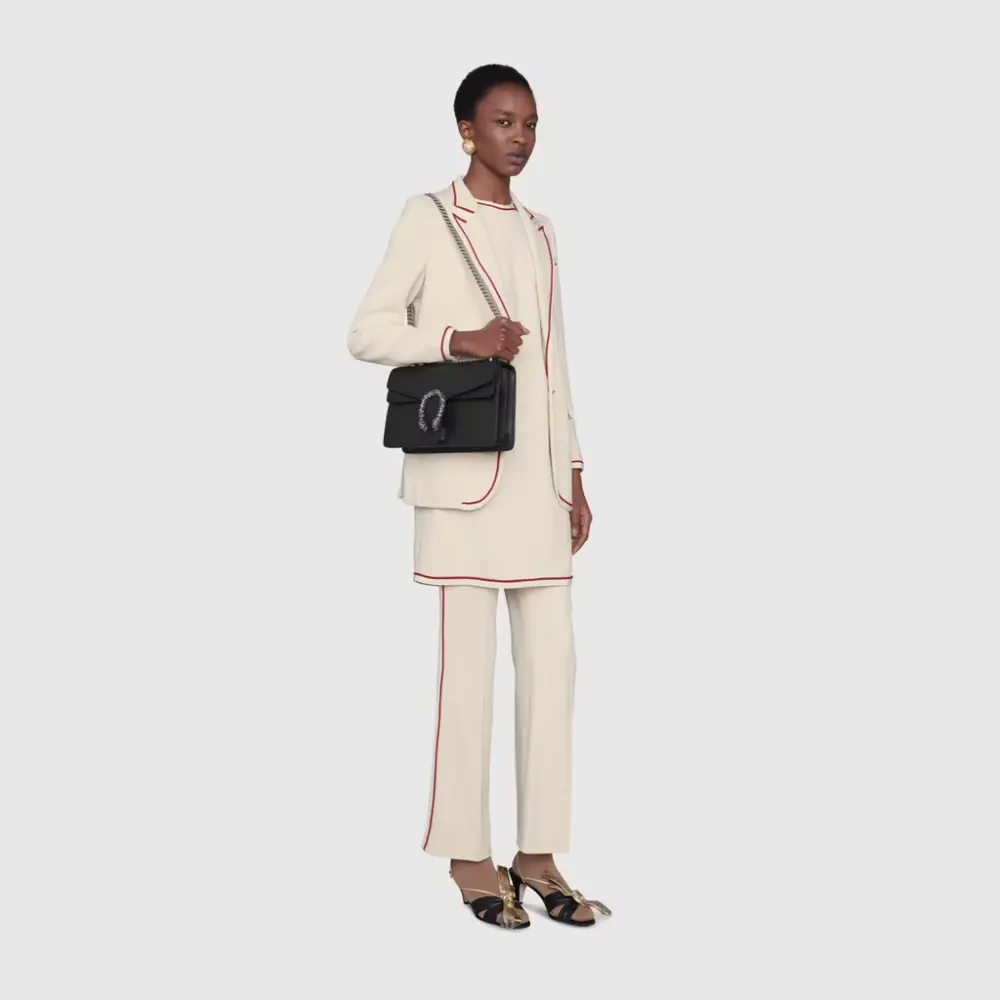 Túi Gucci Dionysus Small Shoulder Bag 'Black' 400249-CAOGN-8176 - Ảnh 5