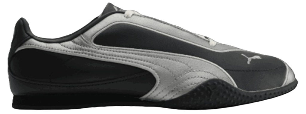 Giày Puma Bella V2 Leather ‘Black Aged Silver’ 404043-01