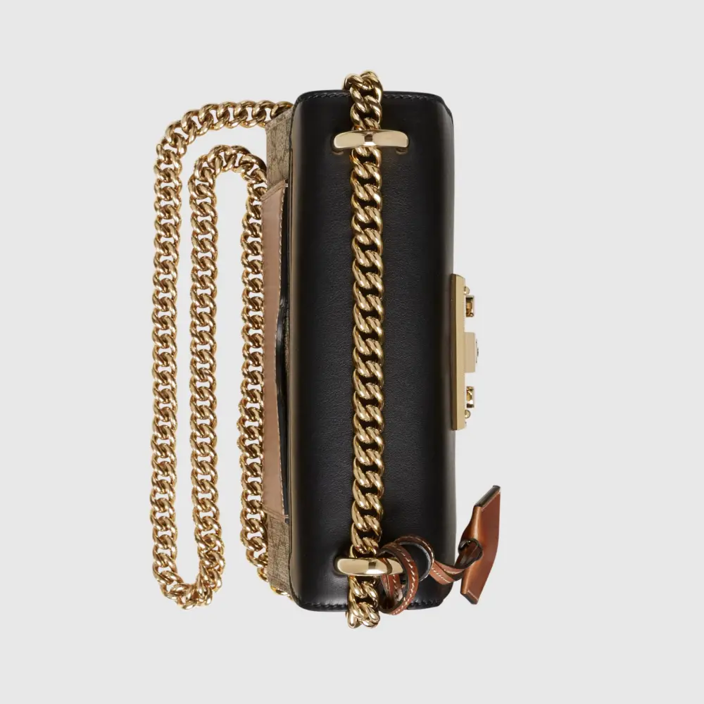 Alternative view of Túi Gucci Padlock Small Gg Shoulder Bag 'Black' 409487-KLQJG-9785