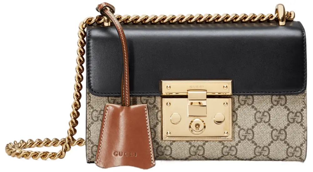 Túi Gucci Padlock Small Gg Shoulder Bag 'Black' 409487-KLQJG-9785