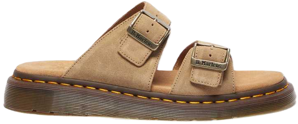 Dép Dr. Martens Josef Suede Slide ‘Tan Bronx Suede’ 41083200
