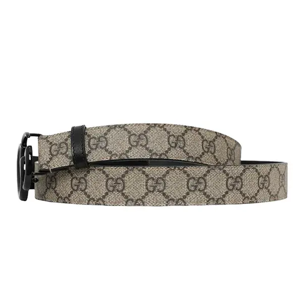 Thắt Lưng Nam Gucci GG Marmont Thin Belt 'Beige' 414516-HUH4V-9769 - Ảnh 3