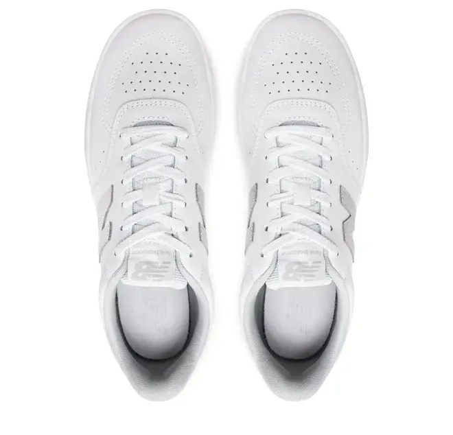Giày New Balance BB80 ‘White Grey’ BB80GRY - Ảnh 5