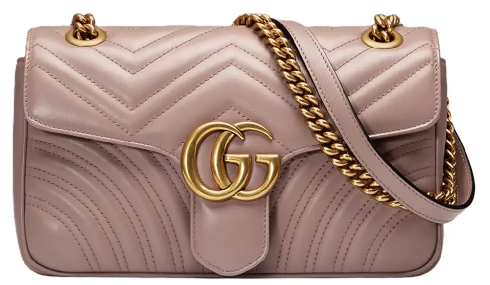 Túi Gucci Marmont Matelassé Mini Bag 'Dusty Pink' 443497-DTDIT-5729