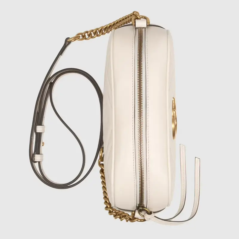 Túi Gucci Nữ Marmont Small Shoulder Bag 'White' 447632-DTD1T-9022 - Ảnh 6