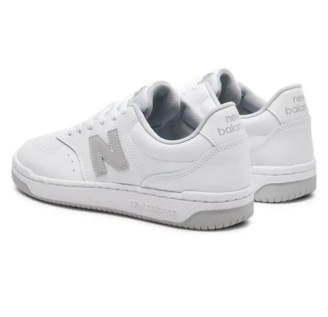 Giày New Balance BB80 ‘White Grey’ BB80GRY - Ảnh 7