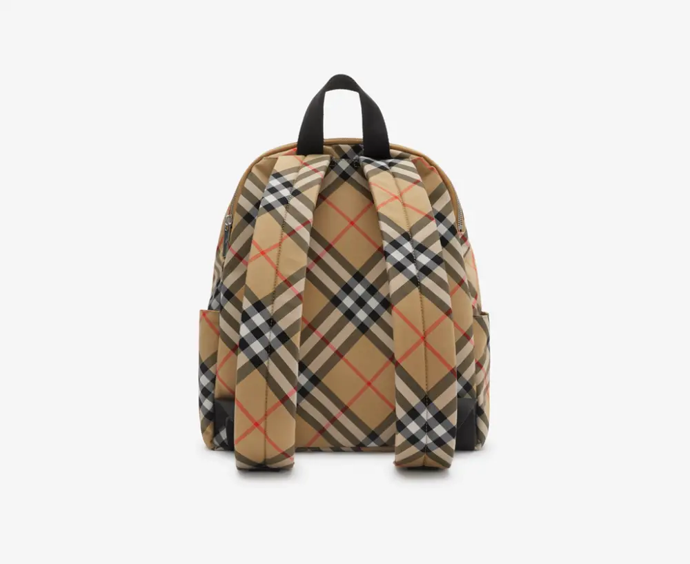 Balo Burberry Small Check 'Sand' 81023541 - Ảnh 4