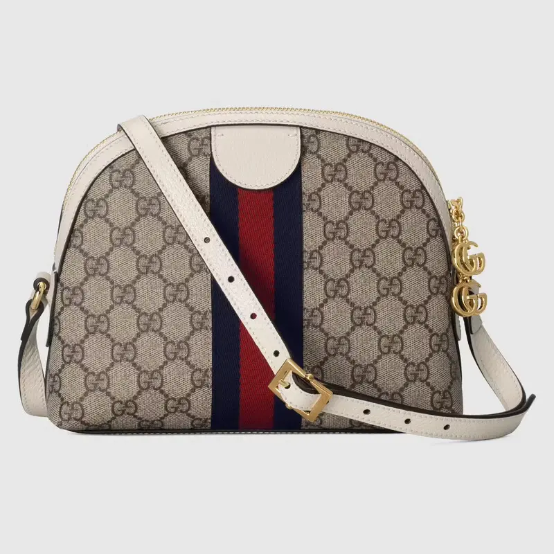 Túi Gucci Ophidia Small Shoulder Leather 'Beige White' 499621-K05NB-9794 - Ảnh 3