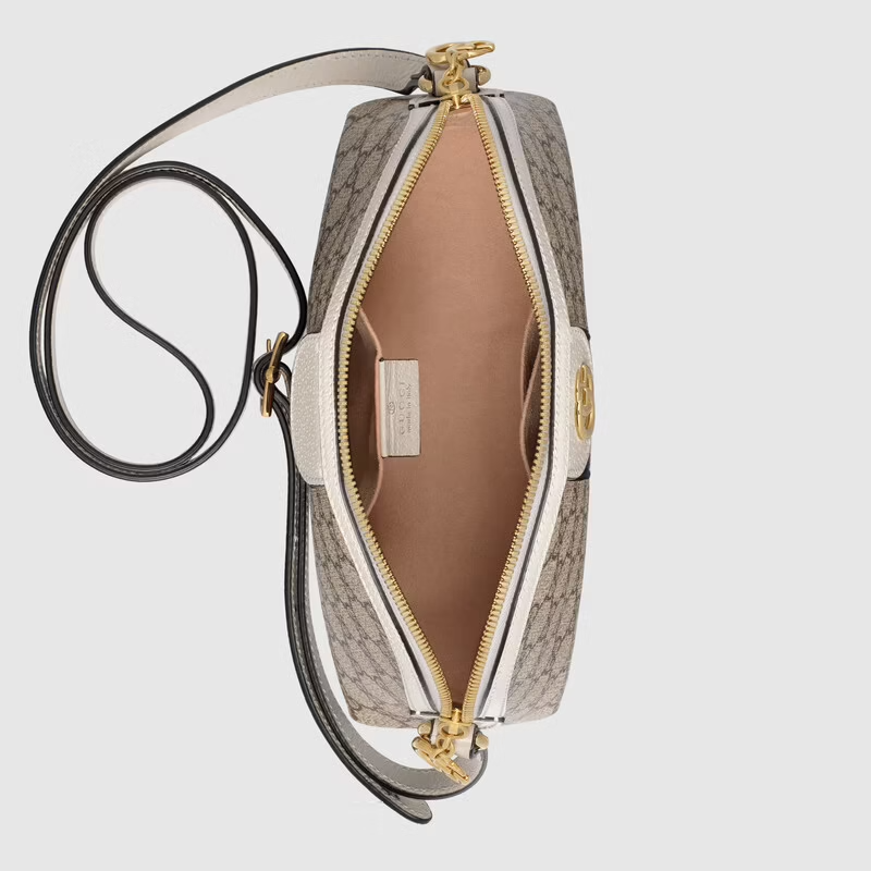 Alternative view of Túi Gucci Ophidia Small Shoulder Leather 'Beige White' 499621-K05NB-9794