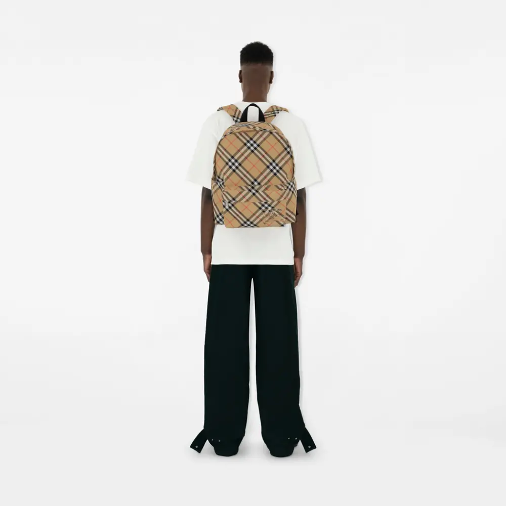Balo Burberry Check 'Sand' 80913121 - Ảnh 3