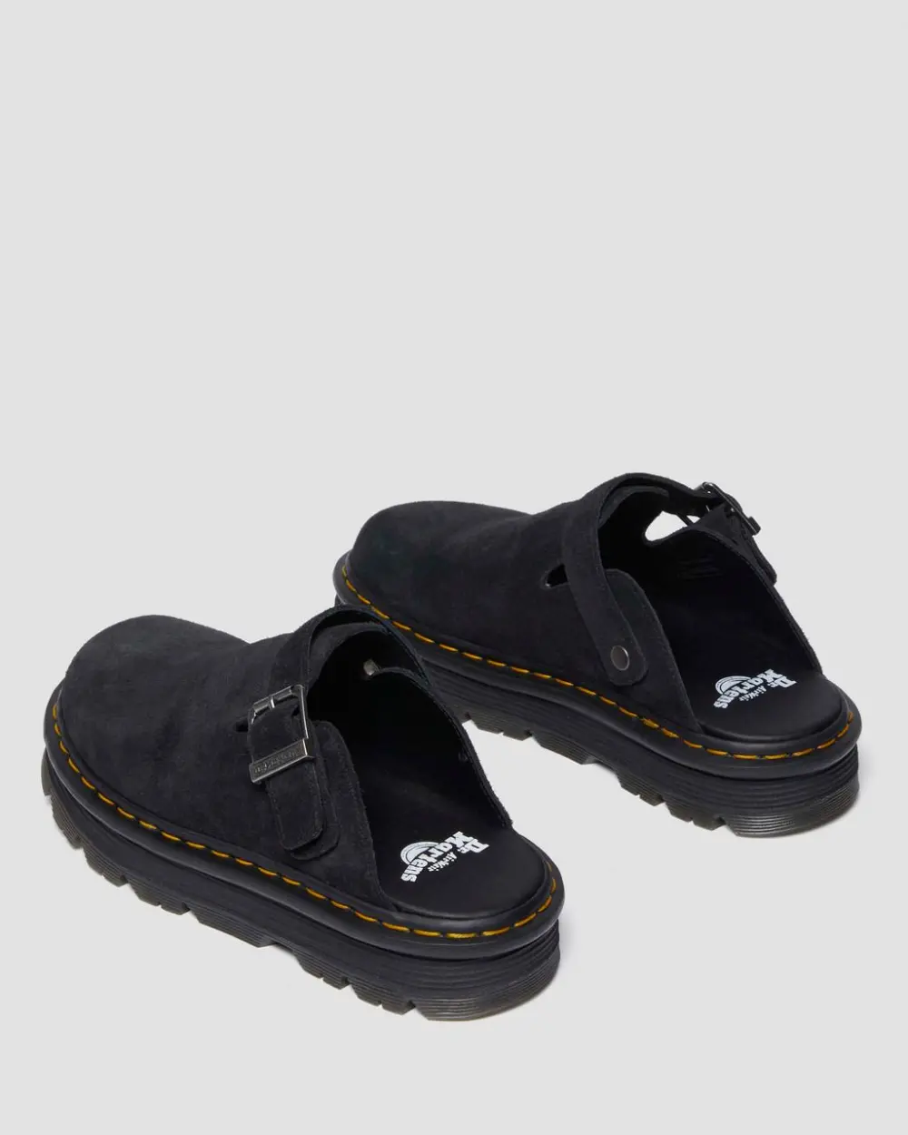 Dép Dr. Martens Zebzag Mule ‘Black’ 31657001 - Ảnh 3