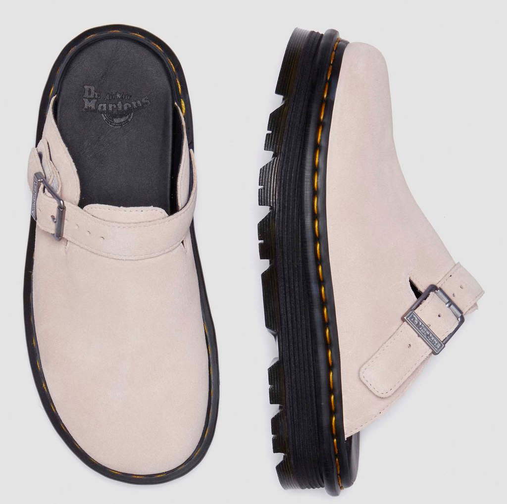 Dép Dr. Martens Zebzag Suede Platform ‘Powder Pink’ 31937650 - Ảnh 4