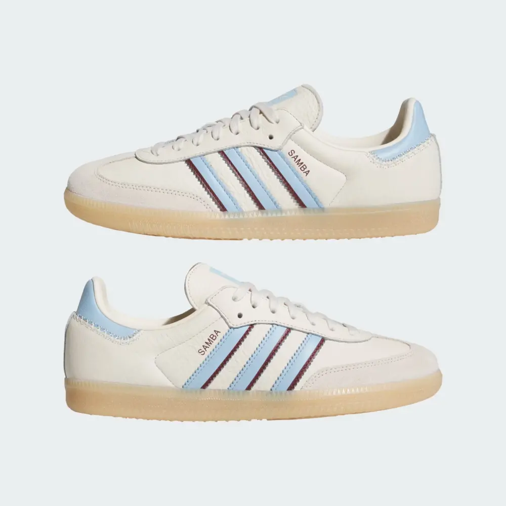 Giày Adidas Samba ‘Wonder White Celestial Blue’ JS5041 - Ảnh 5