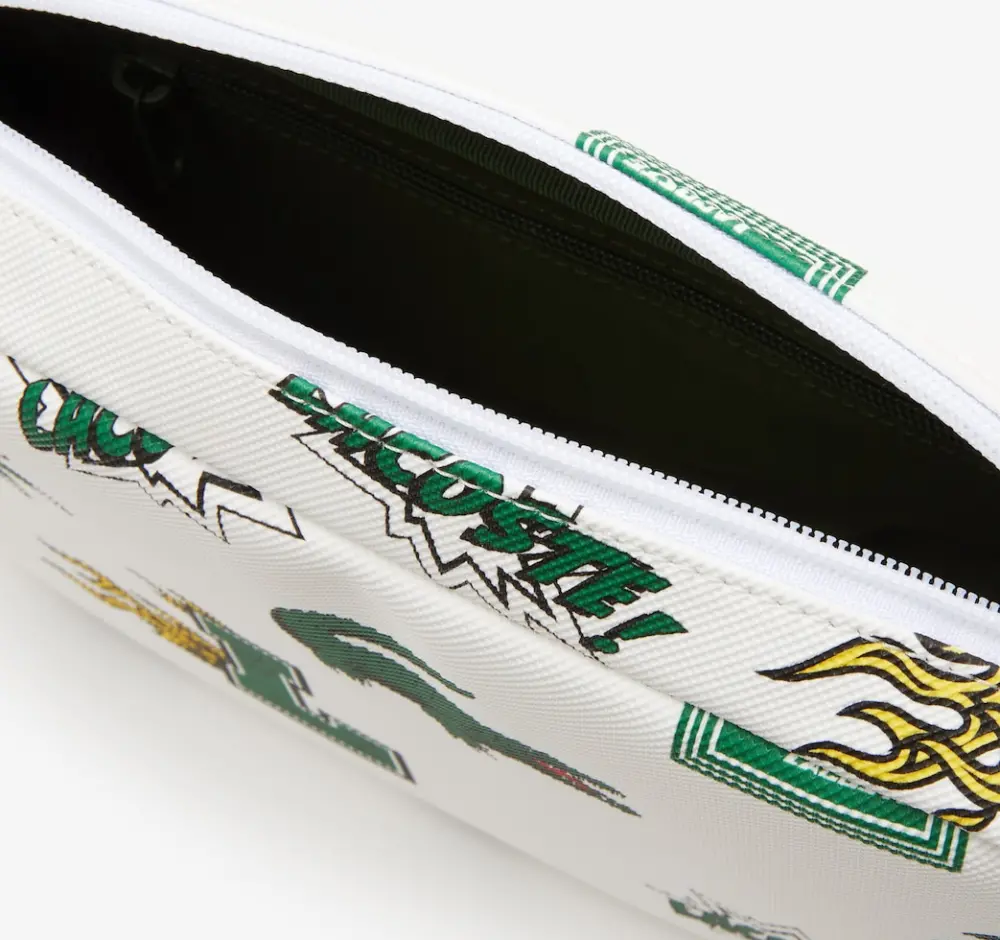 Túi Lacoste Unisex Comic Effect ‘White’ NU3990HN-L05 - Ảnh 5