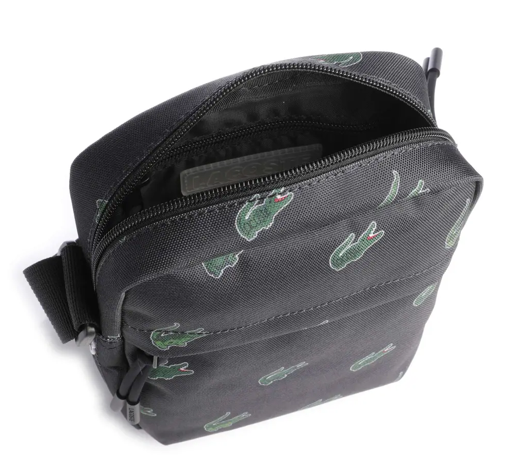 Túi Lacoste Croc Print Satchel ‘Navy’ NH4465HNL24 - Ảnh 3