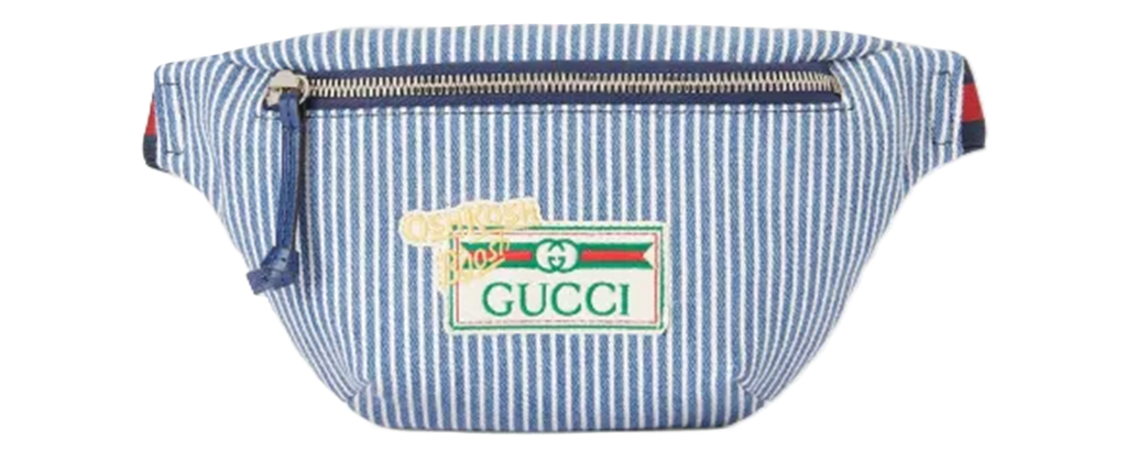 Túi Gucci Cotton Fabric Fanny Pack 'Blue' 502095-FACAM-4046