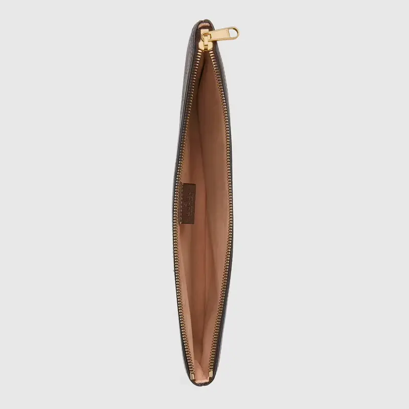 Túi Gucci Nam Ophidia Supreme Pouch 'Beige' 517551-96IWS-8745 - Ảnh 4