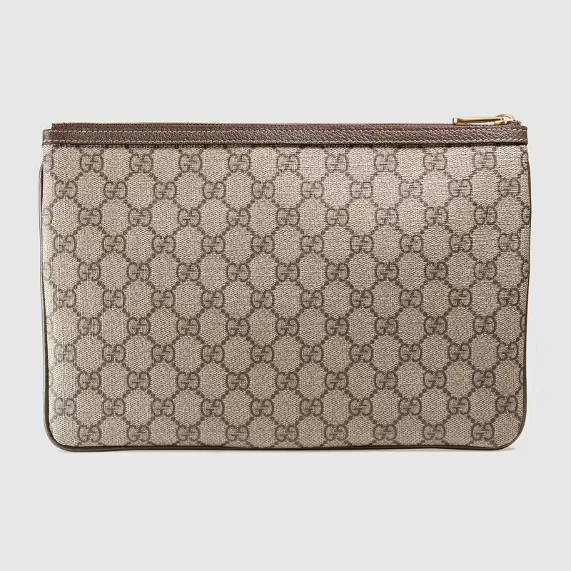 Túi Gucci Nam Ophidia Supreme Pouch 'Beige' 517551-96IWS-8745 - Ảnh 3