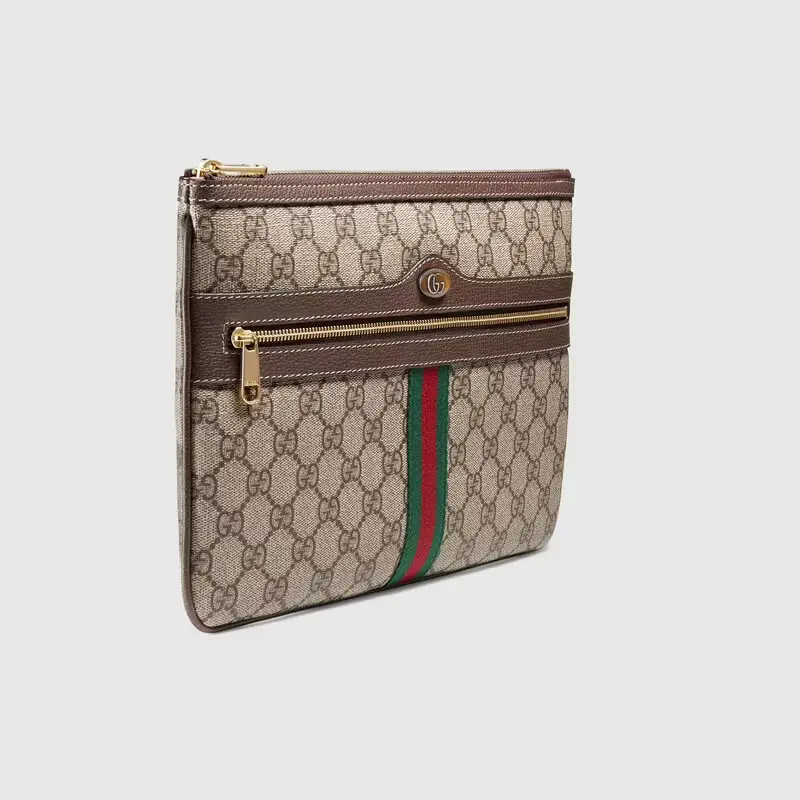 Alternative view of Túi Gucci Nam Ophidia Supreme Pouch 'Beige' 517551-96IWS-8745