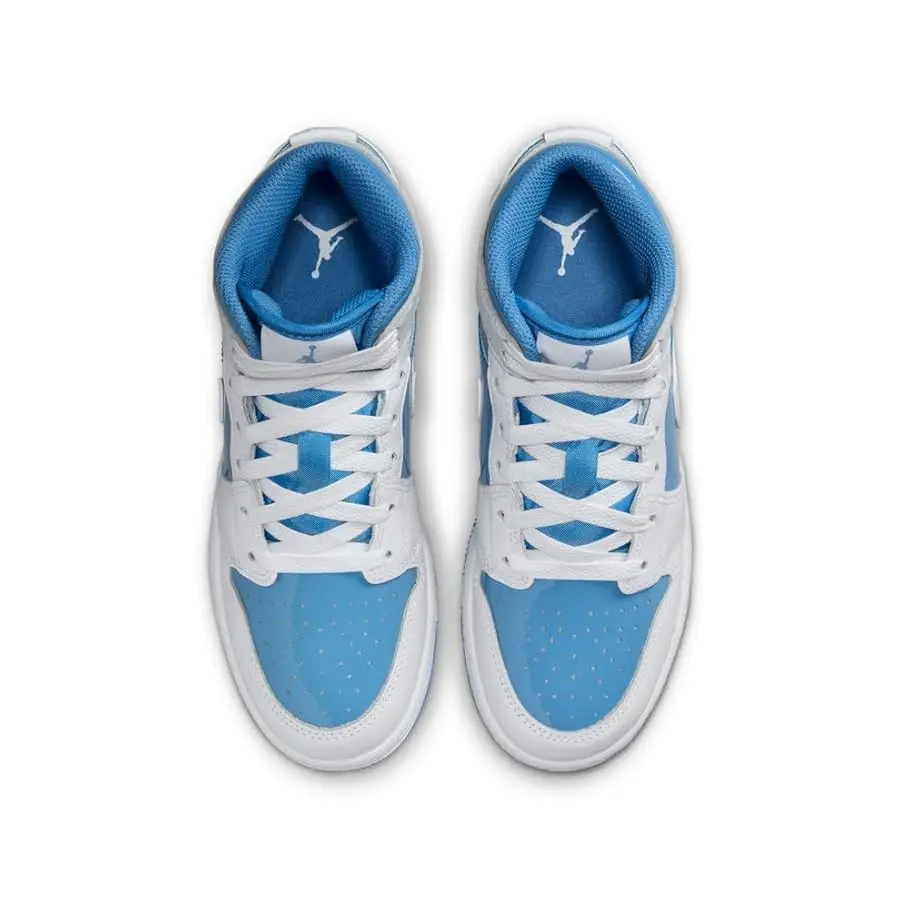 Giày Nike Air Jordan 1 Mid ‘Blue’ FZ3933-114 - Ảnh 6