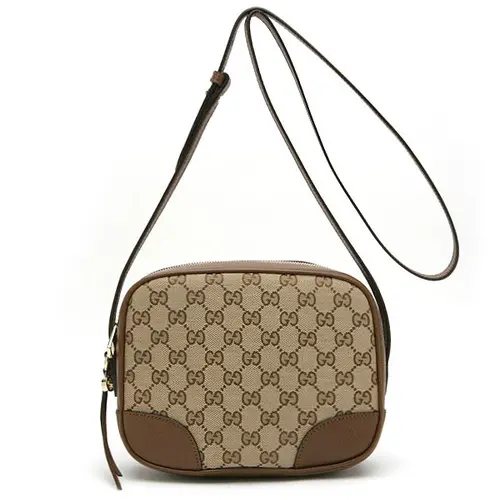 Túi Gucci Crossbody Shoulder Bag GG Canvas Leather 'Beige Brown' 449413-KY9LG-8610 - Ảnh 3