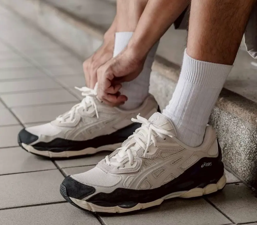 Giày ASICS Gel-NYC 'White Smoke Grey' 1203A383-111 - Ảnh 3