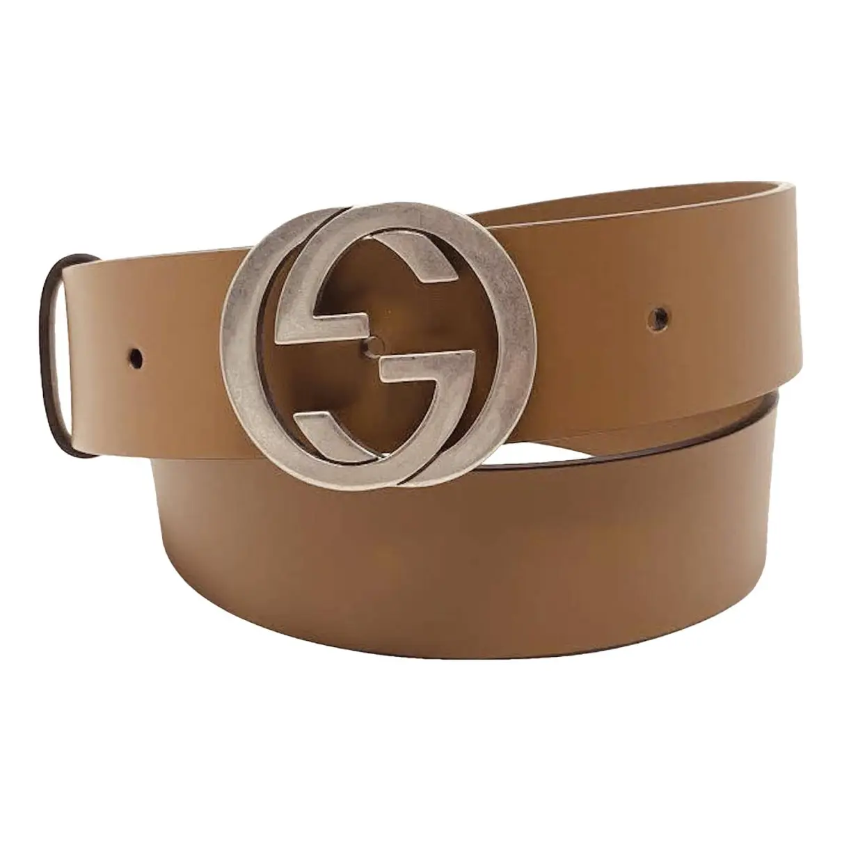 Alternative view of Thắt Lưng Nam Gucci Interlocking G Buckle 'Brown' 546389-BGHQN-2535