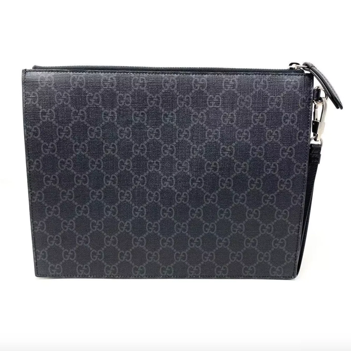 Túi Nam Gucci GG Supreme Eagle Pouch 'Gray' 547084-91KAN-1087 - Ảnh 4