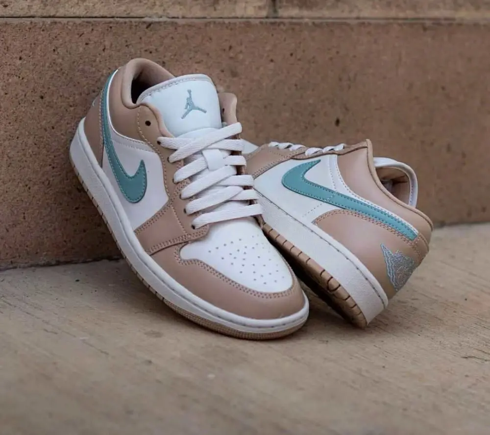 Giày Nike Air Jordan 1 Low ‘Light Brown’ DC0774-130 - Ảnh 6