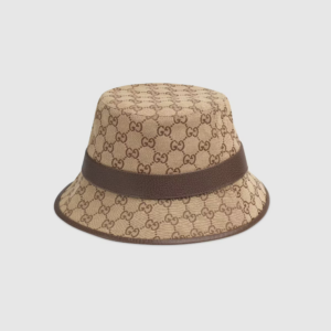 Mũ Gucci GG Canvas Bucket ‘Beige Brown’ 576587-4HG62-2564 - Ảnh 3