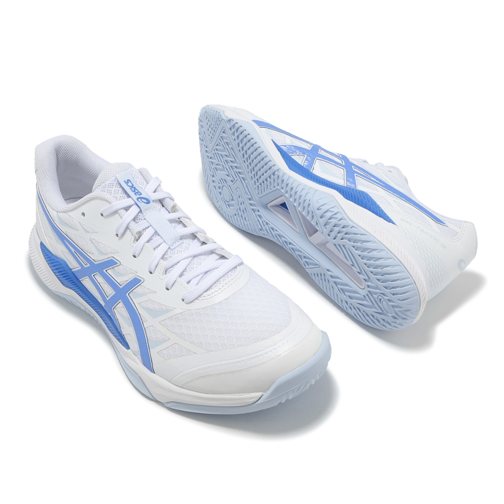 Alternative view of Giày Asics Gel-Tactic 12 2E Wide ‘White Blue Coast’ 1073A071-103