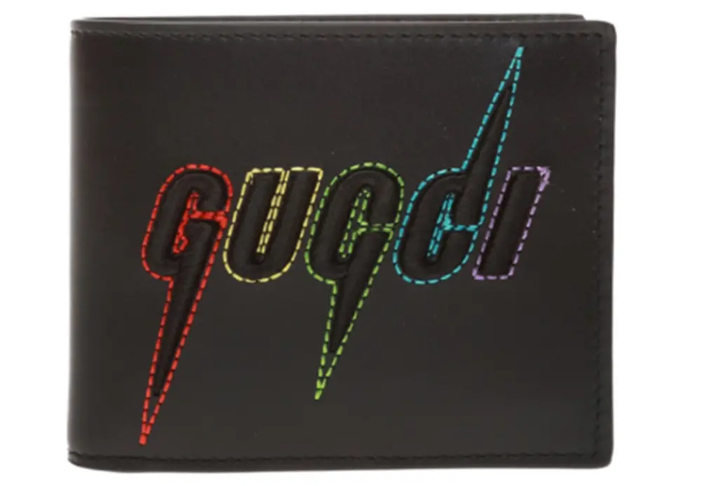 Ví Gucci Blade Embroidery Half Wallet ‘Black’ 597674-DTDTN-1058