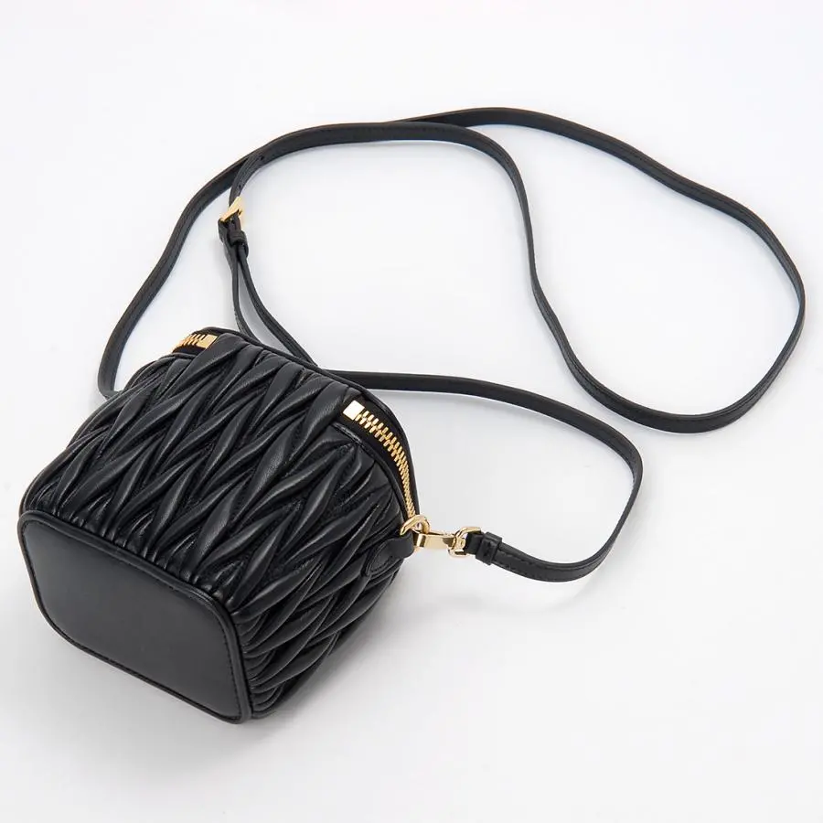 Alternative view of Túi Miu Miu Matelasse Nappa Leather 'Black' 5NR018-AFPP-F0002