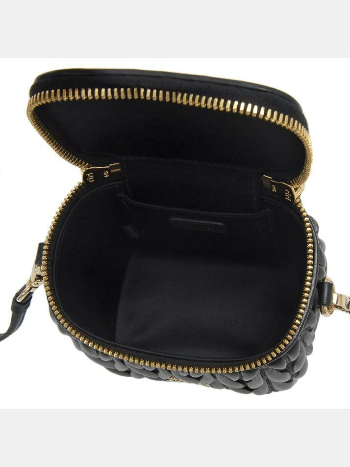 Túi Miu Miu Matelasse Nappa Leather 'Black' 5NR018-AFPP-F0002 - Ảnh 4