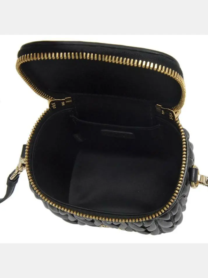 Túi Miu Miu Matelasse Nappa Leather 'Black' 5NR018-AFPP-F0002 - Ảnh 4