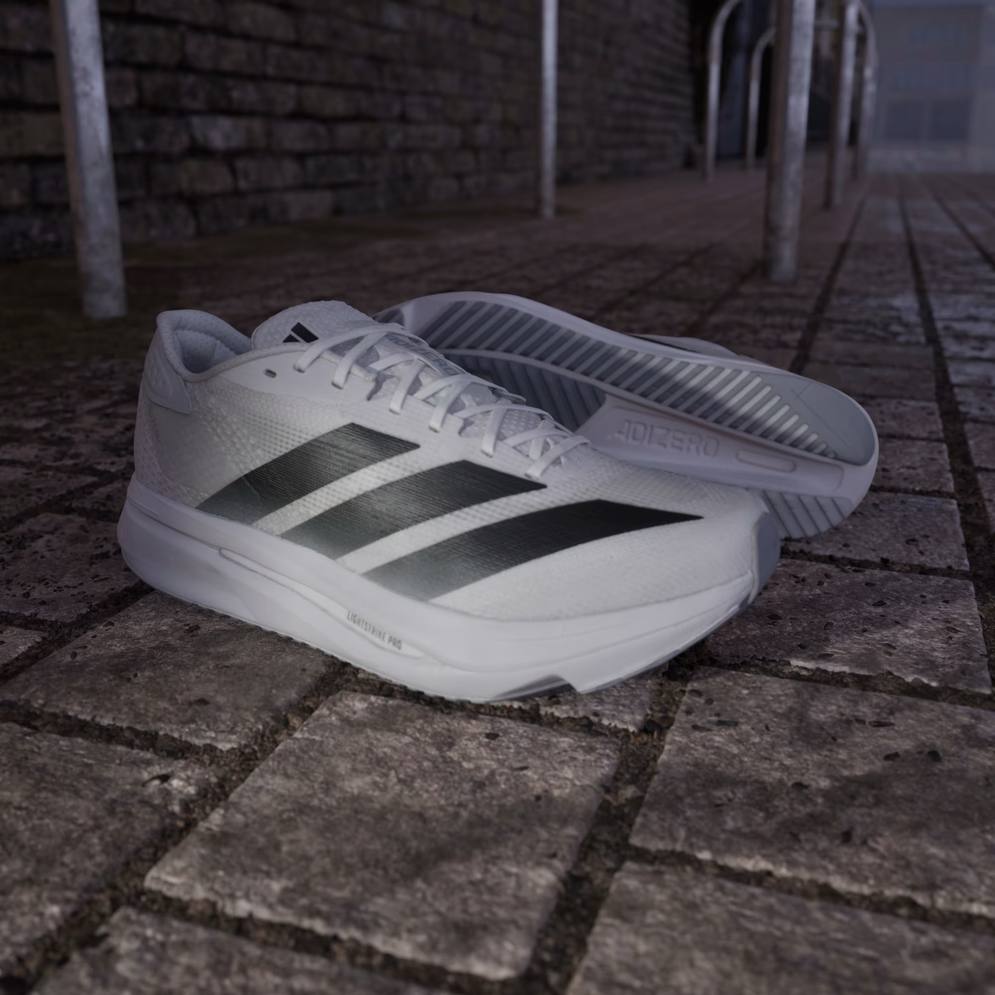 Giày Adidas Adizero SL2 ‘White Black Grey’ JQ0351 - Ảnh 4
