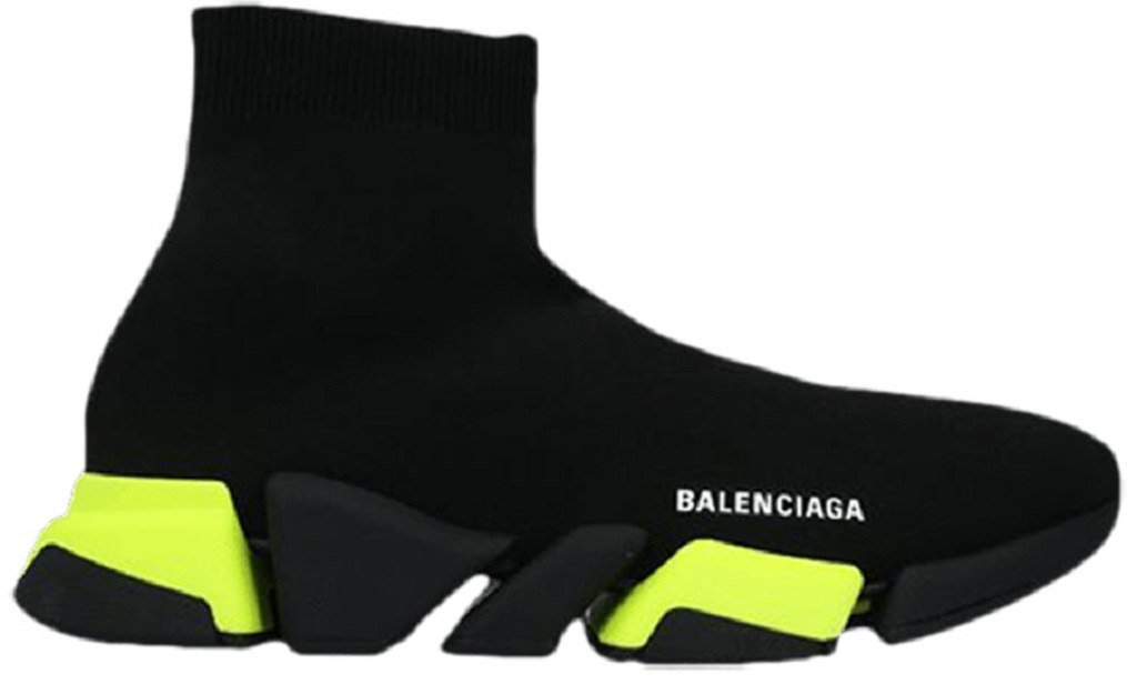 Giày Balenciaga Speed 2.0 Sneaker ‘Black Fluo Yellow’ 617239-W1720-1171