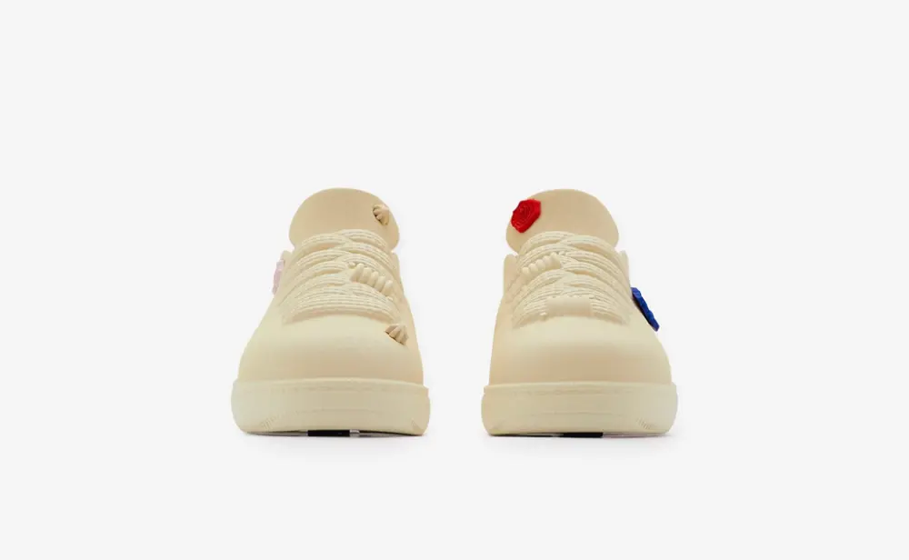 Alternative view of Giày Burberry Bubble Sneaker In Clay 'Fabric' 80816011