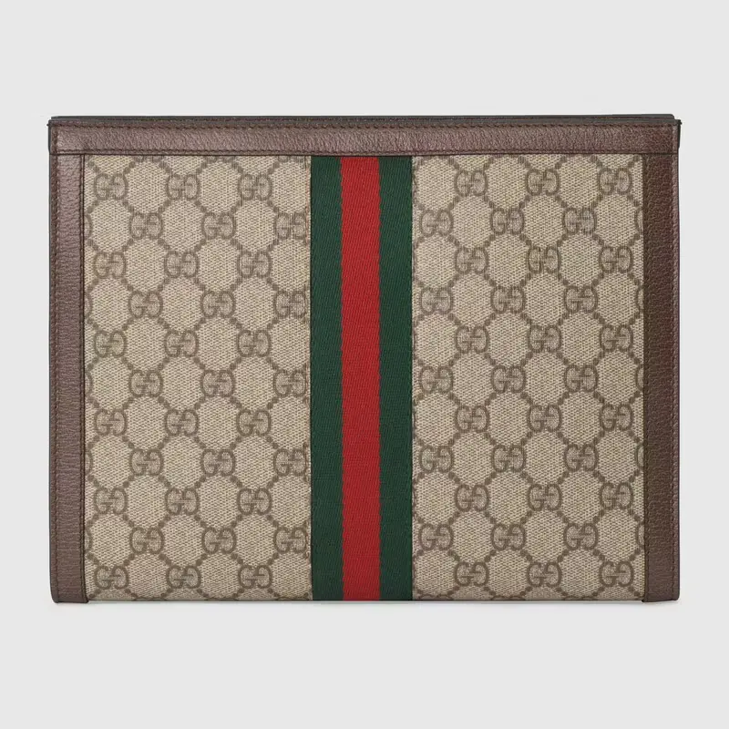 Túi Gucci Nam Ophidia Pouch 'Beige' 625549-96IWG-8745 - Ảnh 3