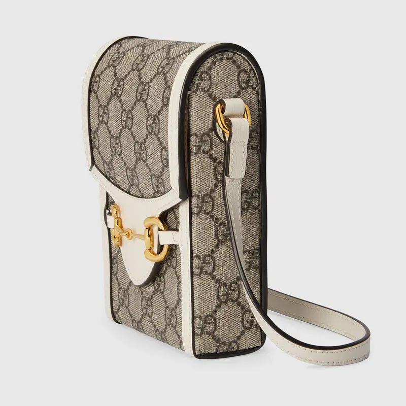 Alternative view of Túi Gucci Horsebit 1955 Mini 'Beige White' 625615-92TCG-9761
