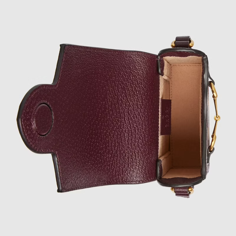 Túi Gucci Horsebit 1955 Mini 'Beige' 625615-F6B3G-9865 - Ảnh 3