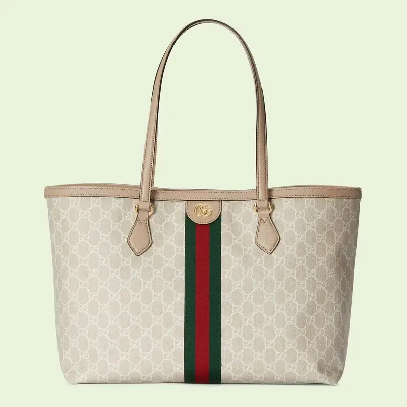 Túi Nữ Gucci Ophidia Medium GG Tote 'Beige' 631685-UULAG-9682 - Ảnh 2