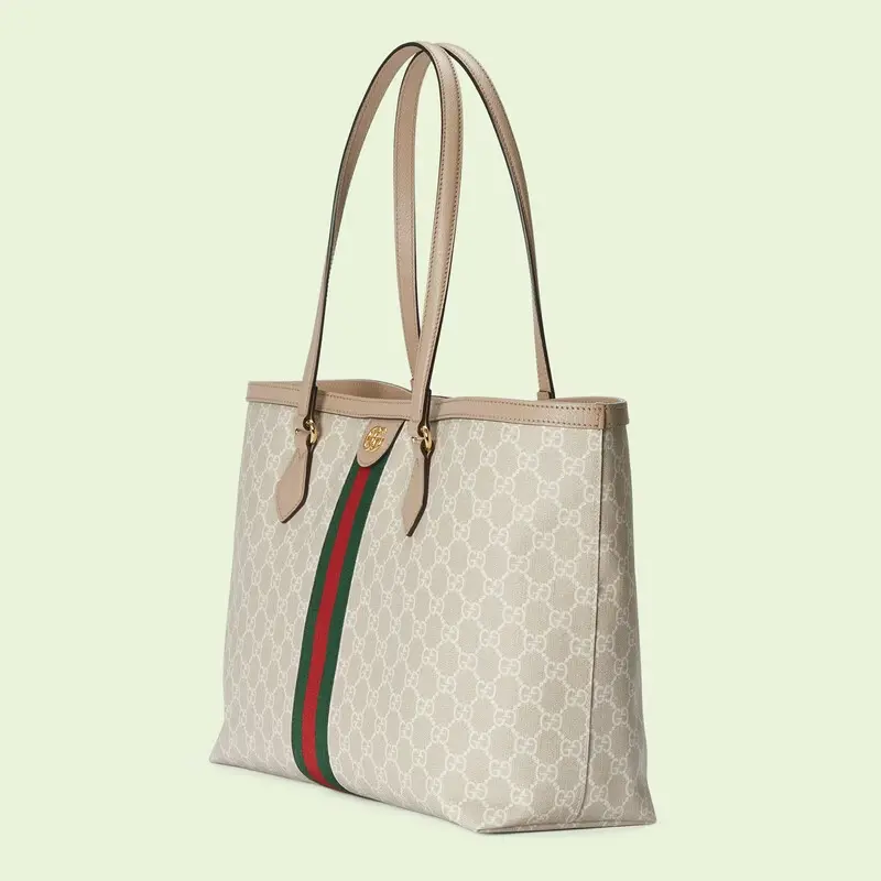 Túi Nữ Gucci Ophidia Medium GG Tote 'Beige' 631685-UULAG-9682 - Ảnh 3