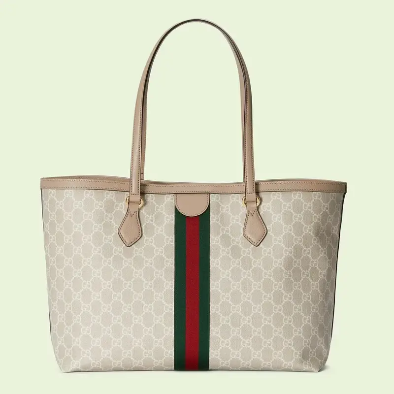 Túi Nữ Gucci Ophidia Medium GG Tote 'Beige' 631685-UULAG-9682 - Ảnh 4