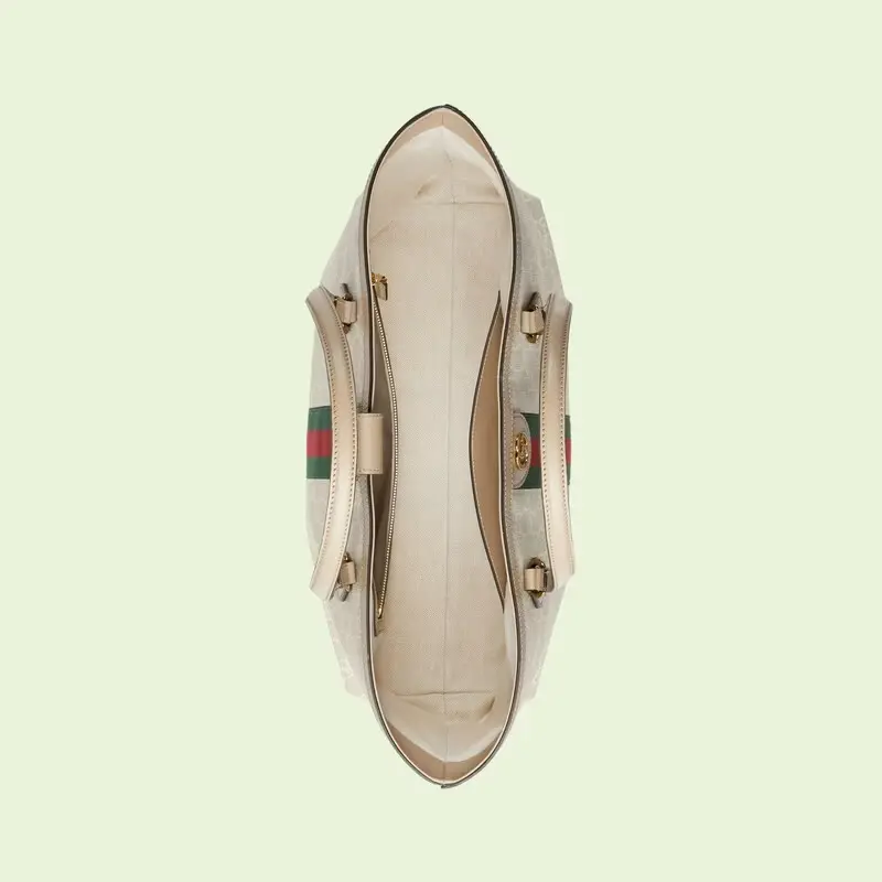 Túi Nữ Gucci Ophidia Medium GG Tote 'Beige' 631685-UULAG-9682 - Ảnh 7